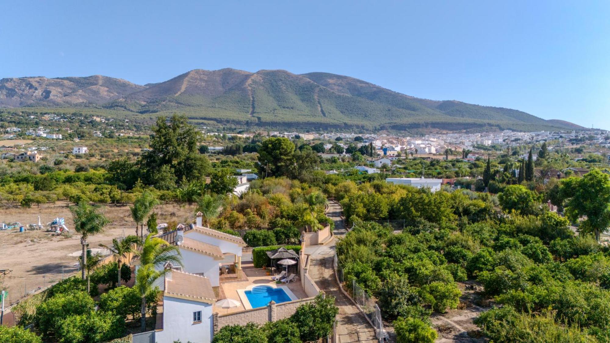 Casa Rural Tipica Andaluza, Wifi,Piscina, Barbacoa, Aire Acondicionado, 5Min Centros Alhaurín el Grande Eksteriør bilde